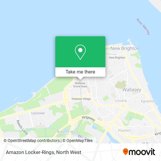 Amazon Locker-Rings map