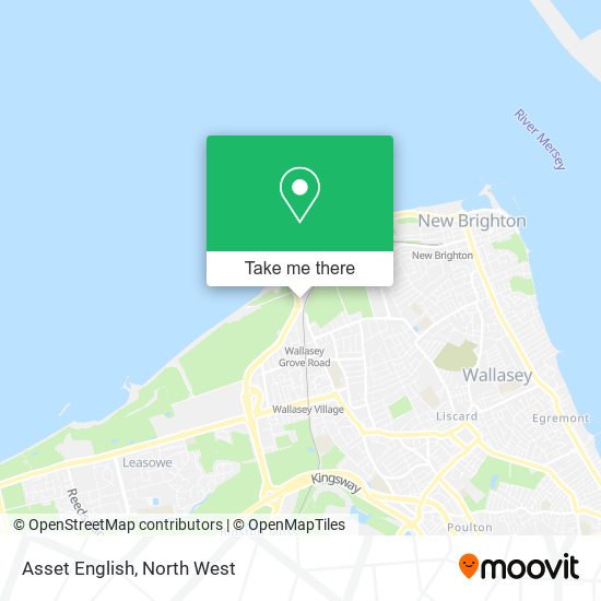 Asset English map