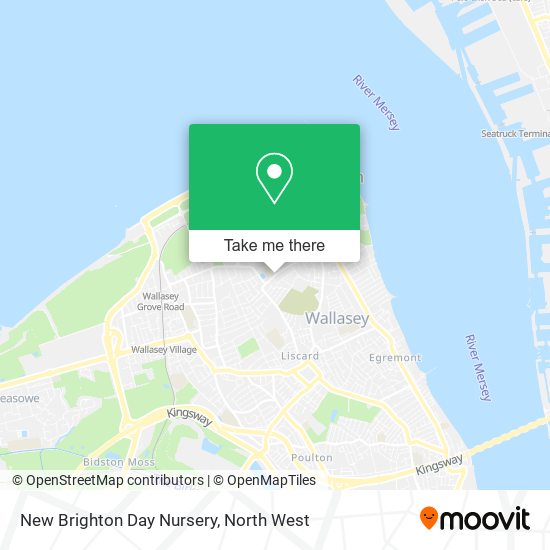 New Brighton Day Nursery map