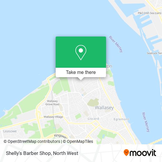 Shelly's Barber Shop map
