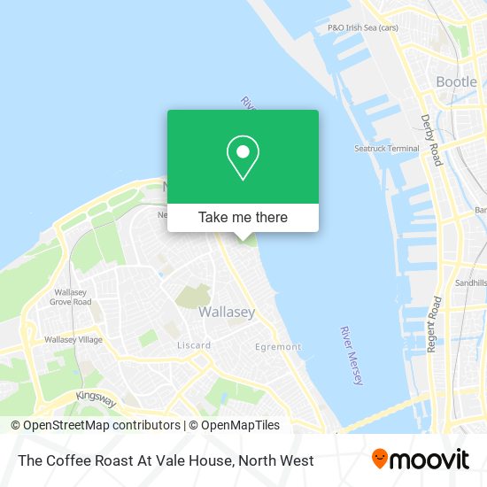 The Coffee Roast At Vale House map