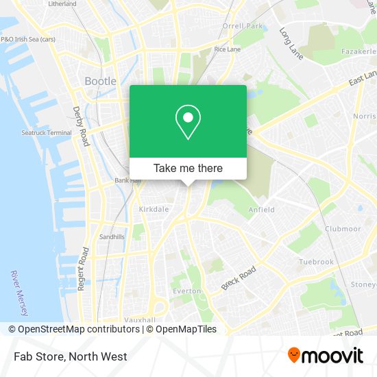 Fab Store map