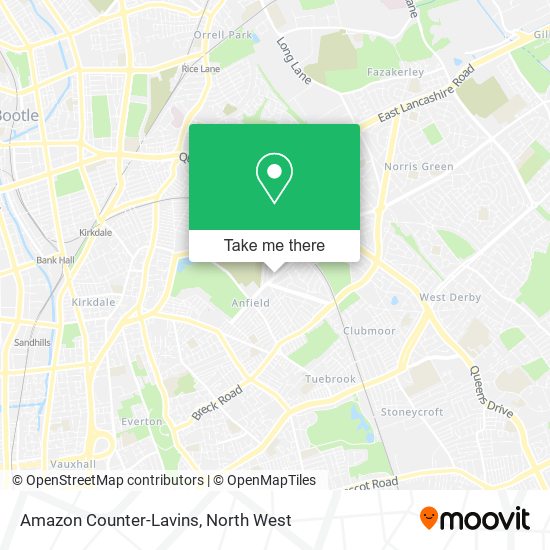 Amazon Counter-Lavins map
