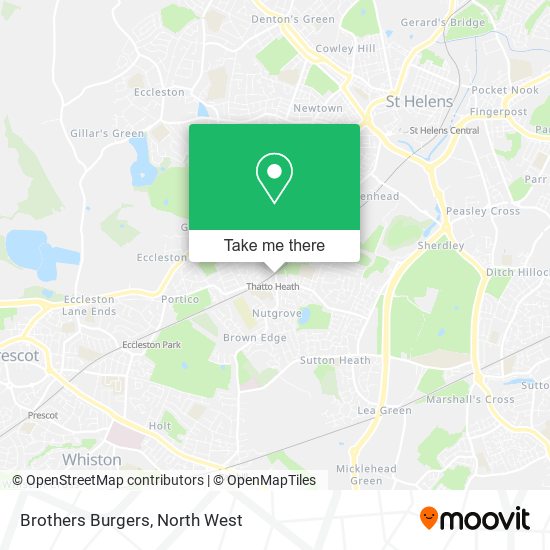 Brothers Burgers map
