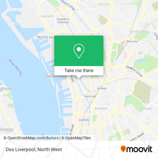 Dss Liverpool map