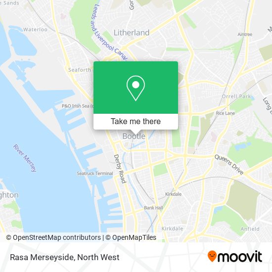 Rasa Merseyside map