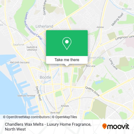Chandlers Wax Melts - Luxury Home Fragrance map