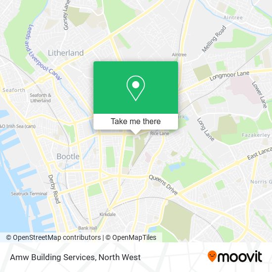Amw Building Services map