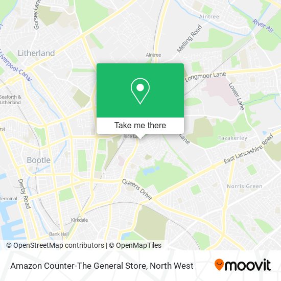 Amazon Counter-The General Store map