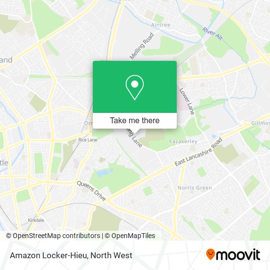 Amazon Locker-Hieu map