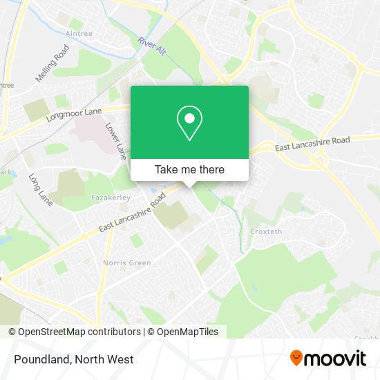 Poundland map