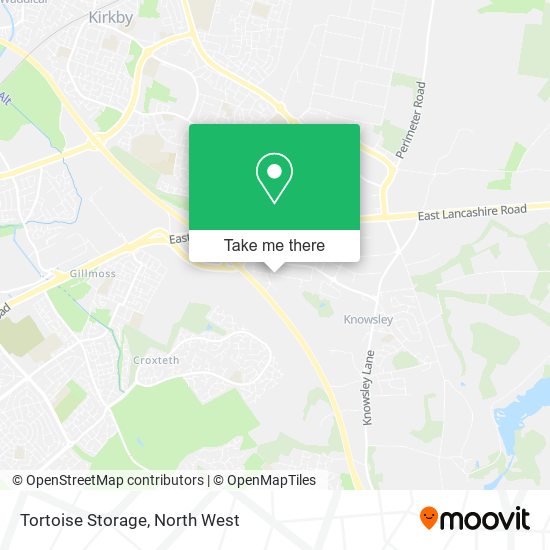 Tortoise Storage map