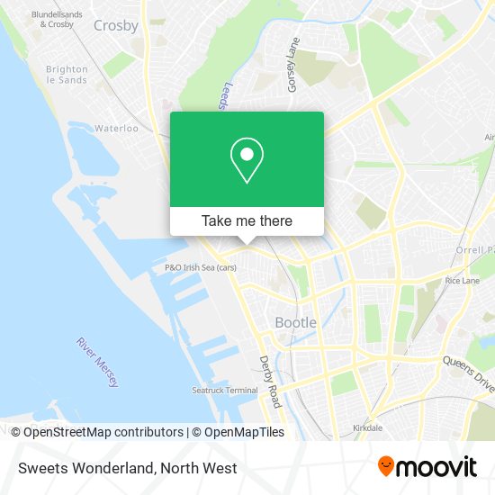 Sweets Wonderland map