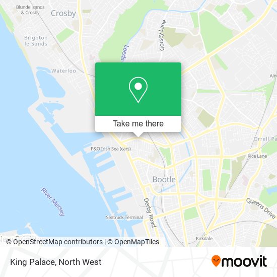 King Palace map