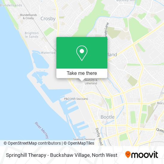Springhill Therapy - Buckshaw Village map