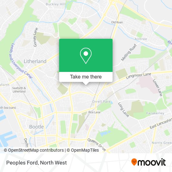 Peoples Ford map