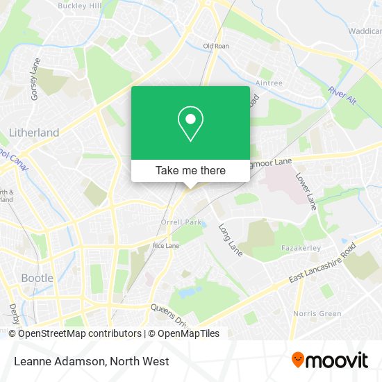 Leanne Adamson map