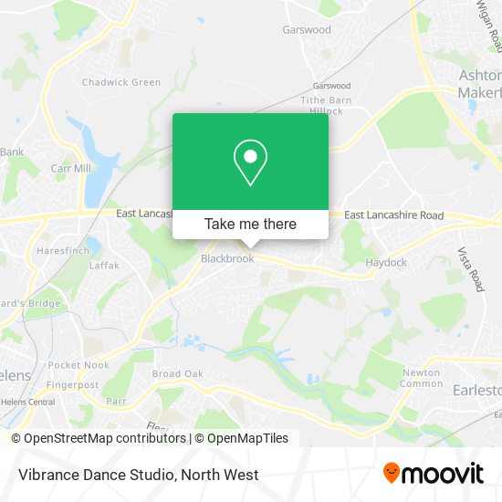 Vibrance Dance Studio map