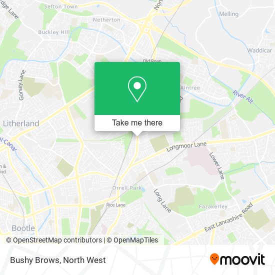 Bushy Brows map
