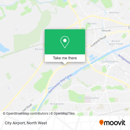 City Airport map
