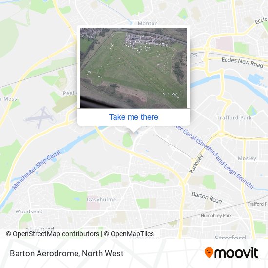 Barton Aerodrome map