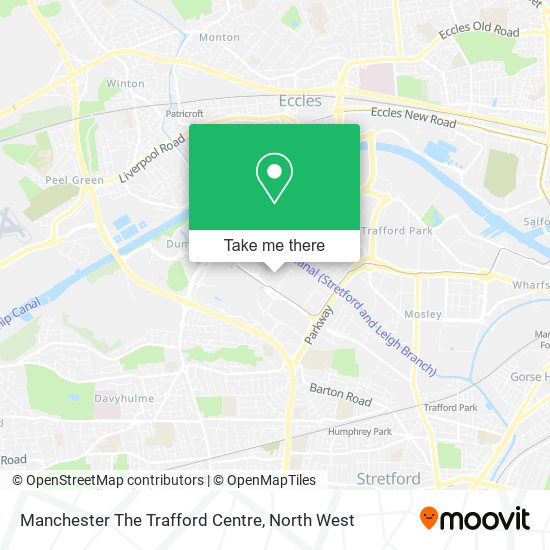 Manchester The Trafford Centre map