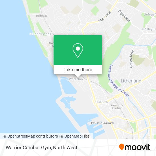 Warrior Combat Gym map