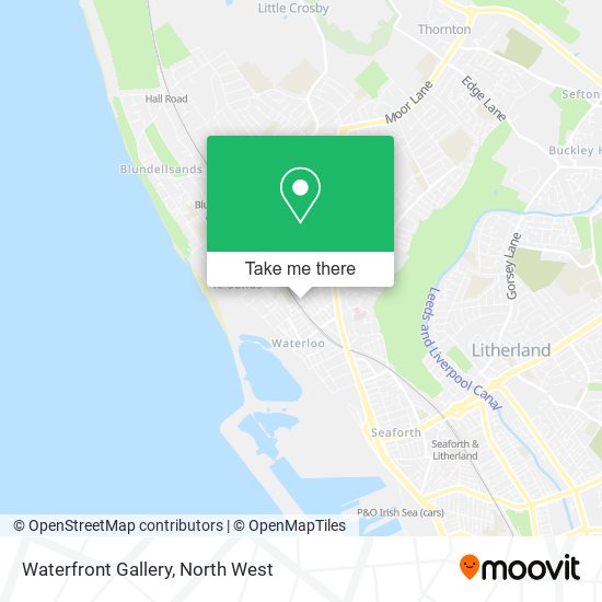 Waterfront Gallery map