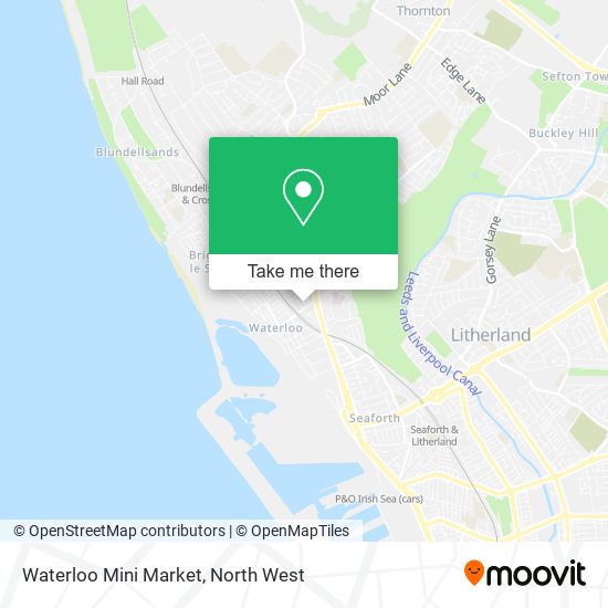 Waterloo Mini Market map