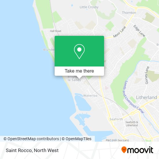 Saint Rocco map