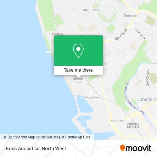 Boss Acoustics map