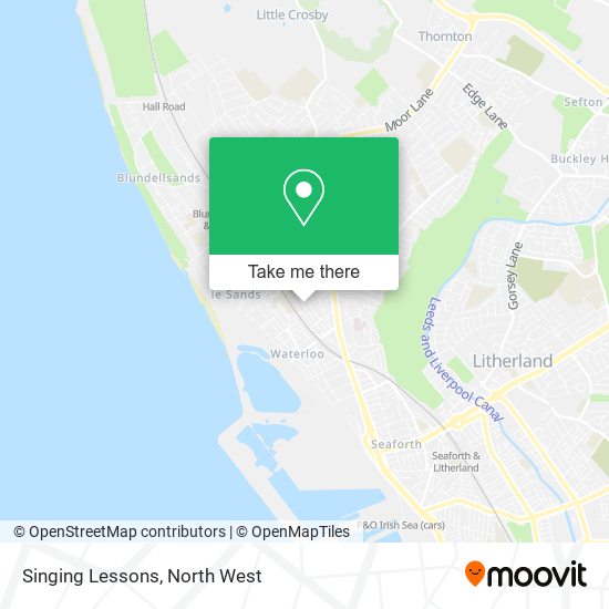 Singing Lessons map