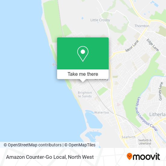 Amazon Counter-Go Local map