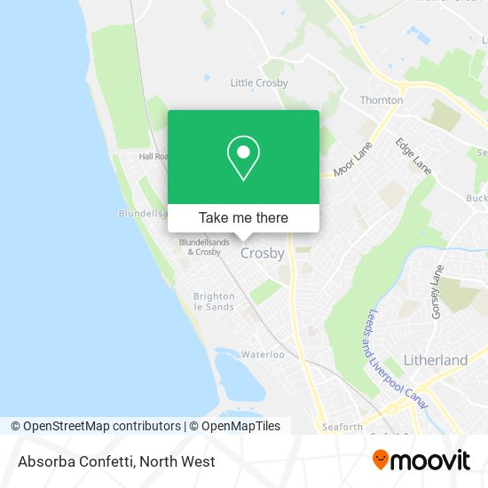 Absorba Confetti map