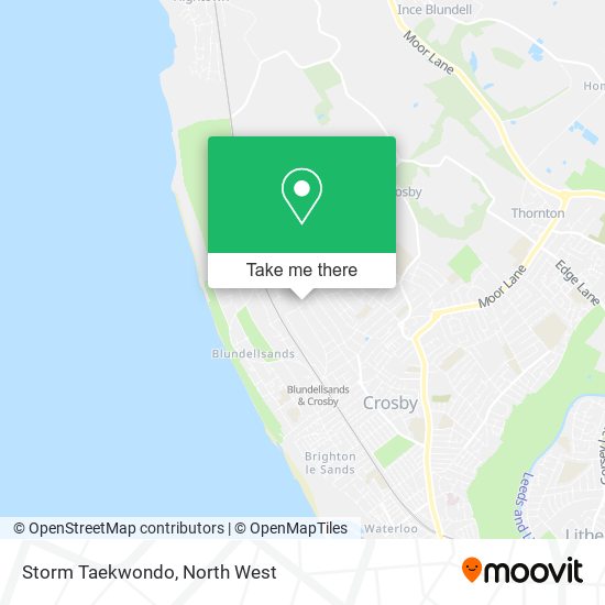 Storm Taekwondo map