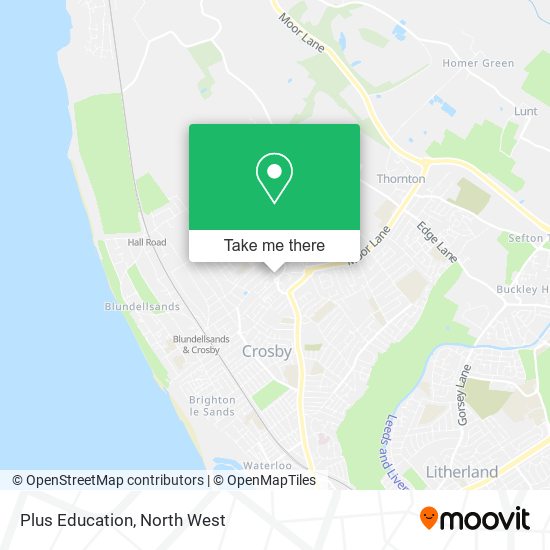 Plus Education map