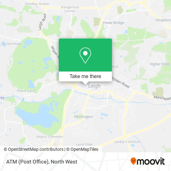 ATM (Post Office) map