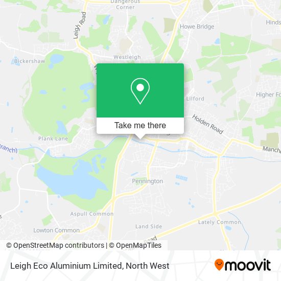 Leigh Eco Aluminium Limited map