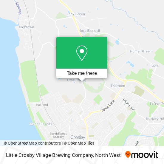 Little Crosby Village Brewing Company map