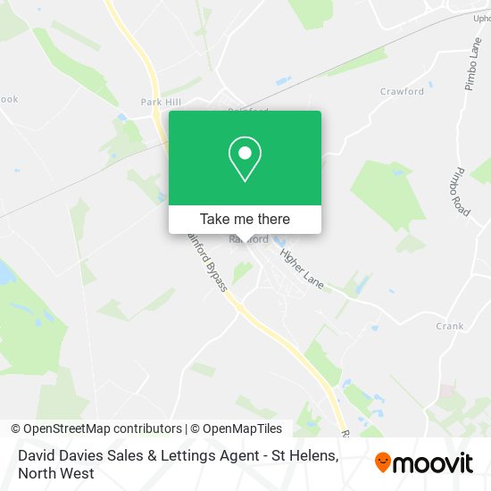 David Davies Sales & Lettings Agent - St Helens map