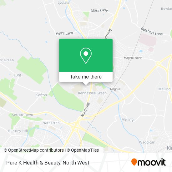 Pure K Health & Beauty map