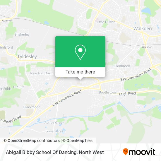 Abigail Bibby School Of Dancing map