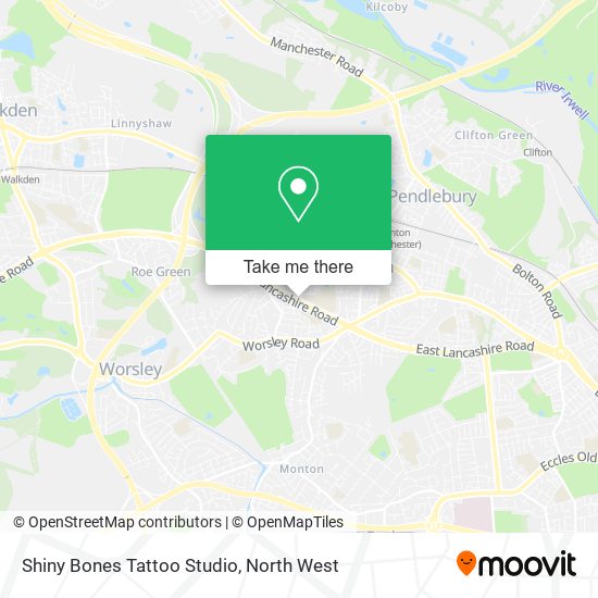 Shiny Bones Tattoo Studio map