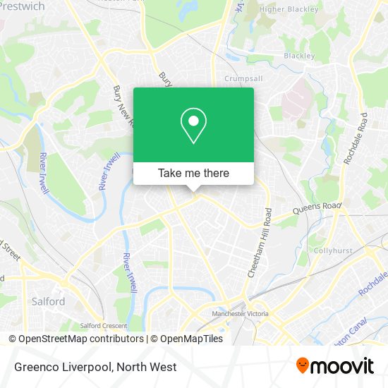 Greenco Liverpool map