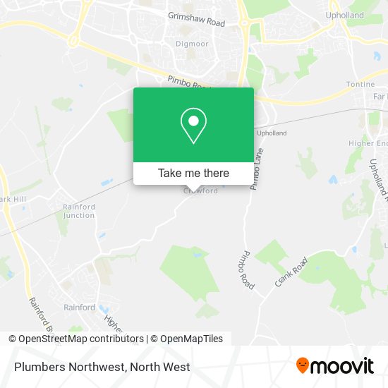 Plumbers Northwest map
