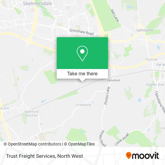 Trust Freight Services map
