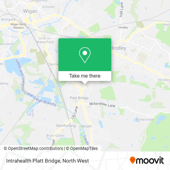 Intrahealth Platt Bridge map