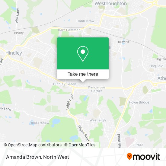 Amanda Brown map