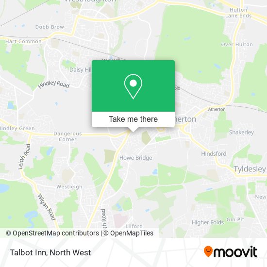 Talbot Inn map