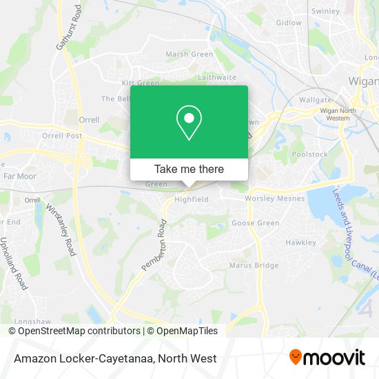 Amazon Locker-Cayetanaa map